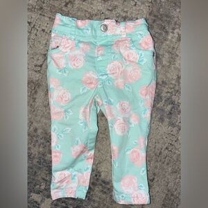 Carters floral pants size 12 months